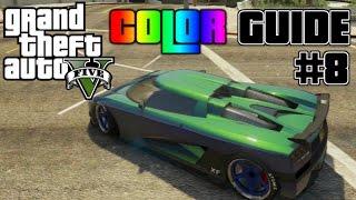 GTA V - Ultimate Color Guide #8 | Best Colors Combos for Entity XF