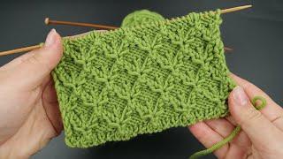 Knitting pattern "Lotus in a rhombus" 