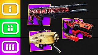 The Top 5 Legendary Weapons in Every Slot (Destiny 2)