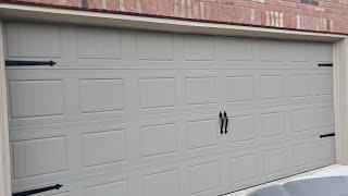 Outside DIY Project: Black Magnetic Garage Door Hardware (6-Piece)