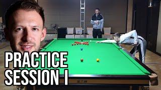 Judd Trump practicing ᴴᴰ (part 1) | Snooker Backstage