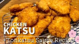 Katsu (+Tonkatsu SAUCE) Recipe | Japanese Singing Cooking Man