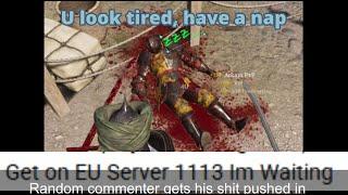 Another random no name gets trashcanned in chiv 2