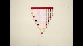 How To Make Wall Hanging With Woolen. woolen crafts idea_By Life Hacks 360
