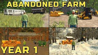Surviving Year 1 on an Abandoned Farm – Full Story