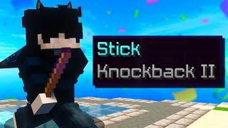 The Knockback Stick ONLY Challenge In Bedwars