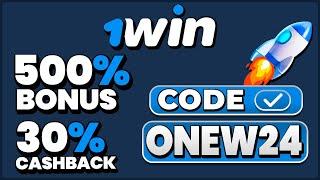 1WIN PROMO CODE - ONEW24 | CLAIM A 500% BONUS + 30% CASHBACK (REVIEW)