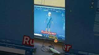 Rudraveer hero comming soon  #hero #blender #animation