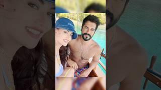 Burak Ozcivit with wife Fahriye Evcen #short #burakozcivit #fahriyeevcen #shorts