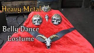 Making a Metal Belly Dancer Costume for Diana Bastet