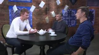 "Дом петербургских писателей" Павел Крусанов, Денис Балин, Дмитрий Орехов.