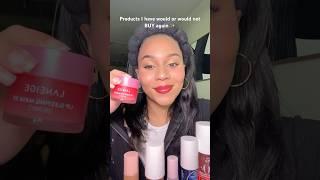 Products I WOULD/ NOT buy again #skincare #beauty #aesthetic #preppy #preppygrwm #makeup #preppyyyy