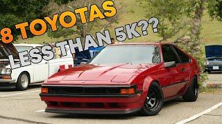 8 AMAZING Toyotas For Under $5,000!!!