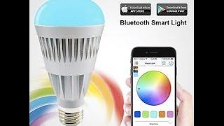 LED Light Bulb Controlled by your IPhone - How to Guide - Disco Feature