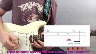 Manic Depression Solo Lesson Jimi Hendrix
