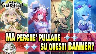 NAHIDA, NILOU, BAIZHU e GANYU. CHI E' MEGLIO? Facciamo chiarezza! [Genshin Impact Ita]