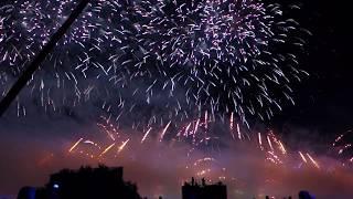 Circle of Light Opening fireworks 2018 | Офигенный салют на открытии Круга Света на Гребном Канале