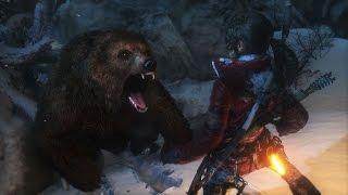 Rise of the Tomb Raider как быстро убить медведя