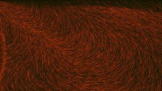 Orange Particles Flowing | 4K 60FPS Relaxing Screensaver | 1 Hour Soothing Visuals