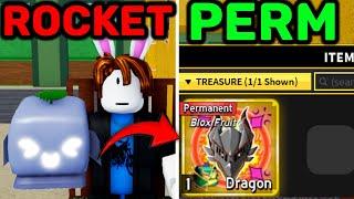 Trading from Rocket to Permanent Dragon as FREE TO PLAY | Blox Fruits