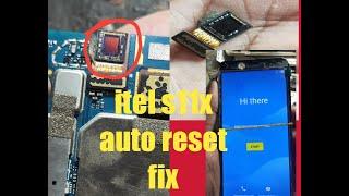 itel s11x auto reset fix problem