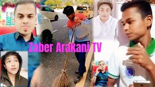 Zaber Arakani TV reaction videos Rohingya Super star funny moments