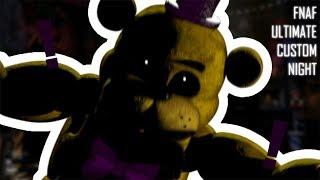 СЕКРЕТЫ и РАЗГАДКИ FNAF Ultimate Custom Night | Секретный Скример Фредбера и многое другое!