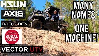 BEST Side by Side UTV for the MONEY? HISUN Axis Sector 750