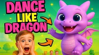 Dance Like a Dragon  | Baby Dragon Song by Zuzu Music