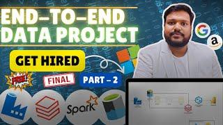 Azure End-To-End Data Engineering Project for Beginners (FREE Acc.) | Real Time Tutorial (PART - 2)