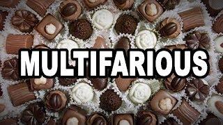  Learn English Words: MULTIFARIOUS - Meaning, Vocabulary Video with Pictures and Examples