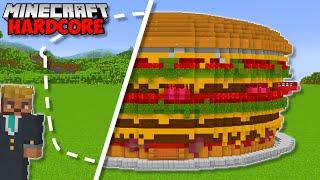 I Built The WORLDS BIGGEST BURGER in Minecraft 1.19 Hardcore (#70)