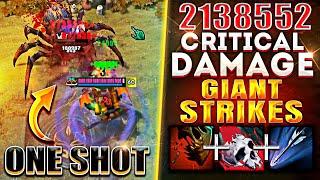 GYROCOPTER УБИВАЕТ С ОДНОГО УДАРА ВЗЯВ В РУКИ | Unleash + Giant Strikes | = 2138552 Critical Damage!