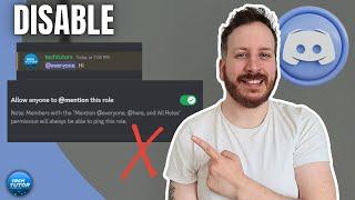 How To Disable @Everyone On Discord