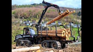  *Logset-logging* • Logset 8F GT • Forstunternehmen Krüger • Forwarder in Action • Part-1 