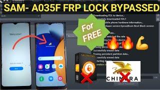 Finally Samsung A035f FRP bypass for FREE, % ️