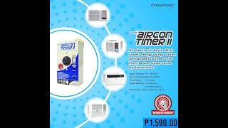 Tronix Aircon Timer II with Power on Delay and Control Sensor ( HOW TO SET-UP)