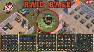 Raid Base Ldoe BurgerKing 3  _LDOE /Last Day on Earth:survival