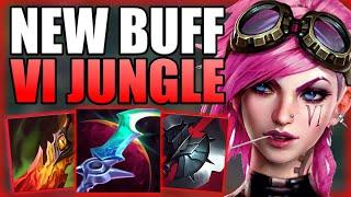 HOW TO CARRY SOLO Q GAMES WITH VI JUNGLE AFTER THE NEW BUFF! - Gameplay Guide League of Legends