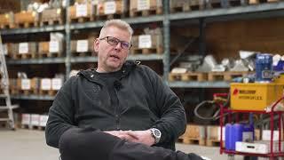SKIOLD GROUP -  P  Andersen Staldservice reservedelslager på Sjælland