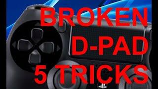 5 tricks to fix the D-PAD on your PS4 controller !