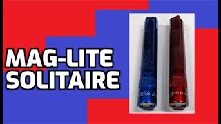 Mag-lite Solitaire LED AAA 47 Lumen Flashlight Unboxing and Review