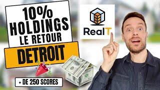  REALT | Le Retour des 10%  et des Holdings | DETROIT