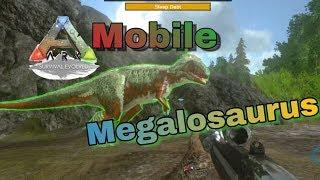 Ark Survival Evolved mobile | Приручаем Мегалозавра в Центральной пещере