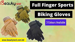 Full-Finger Tactical Hand Gloves For Bikers Which Riding Gloves Will Save your Hand