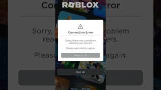 ROBLOX IS DOWN???? || @Roblox #Roblox #DOWN #RETRY #ERROR #FIX #2023 #TODAY #LIVE