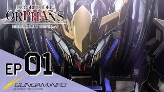 MOBILE SUIT GUNDAM IRON-BLOODED ORPHANS-Episode 1: IRON AND BLOOD…(15 languages)