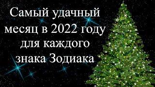 Самый удачный месяц в 2022 году для каждого знака Зодиака