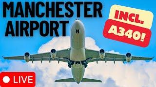 LIVE Manchester Airport Plane Spotting 