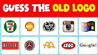 Guess The Old Logo  Popular Old Logos | Logo Quiz 2025